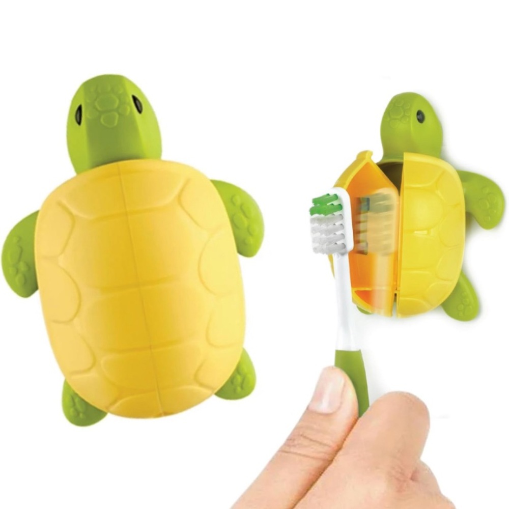 ♥️LAST ONE♥️DENTEK  TURTLE Toothbrush Cover – Kids Toothbrush Holder with Cover
